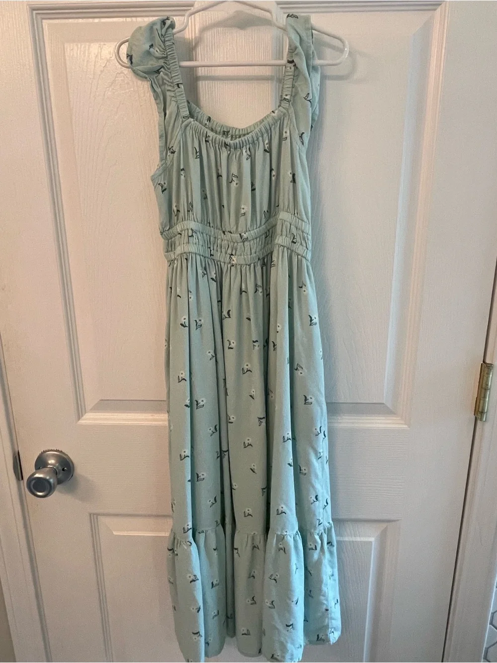 Cat & Jack Seafoam Green Sundress with Ruffle Straps